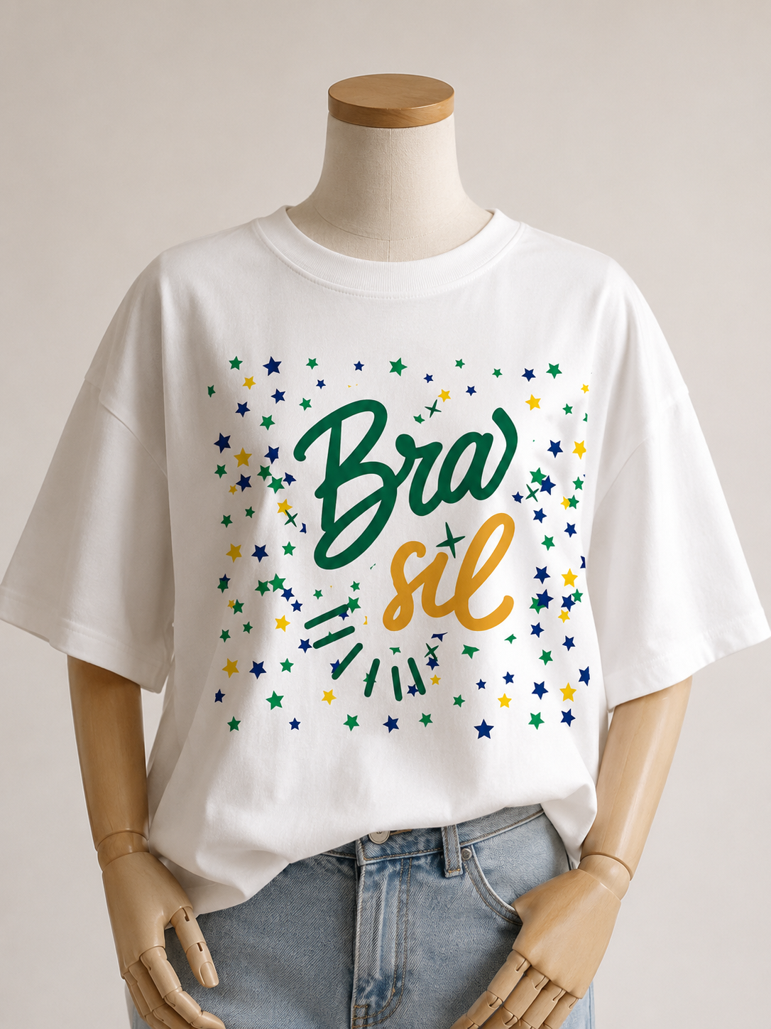 Camiseta Oversized | Brasil Unissex