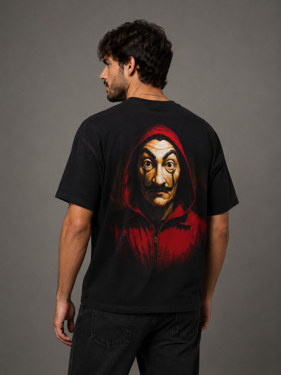 Camiseta Oversized | La Casa De Papel Unissex