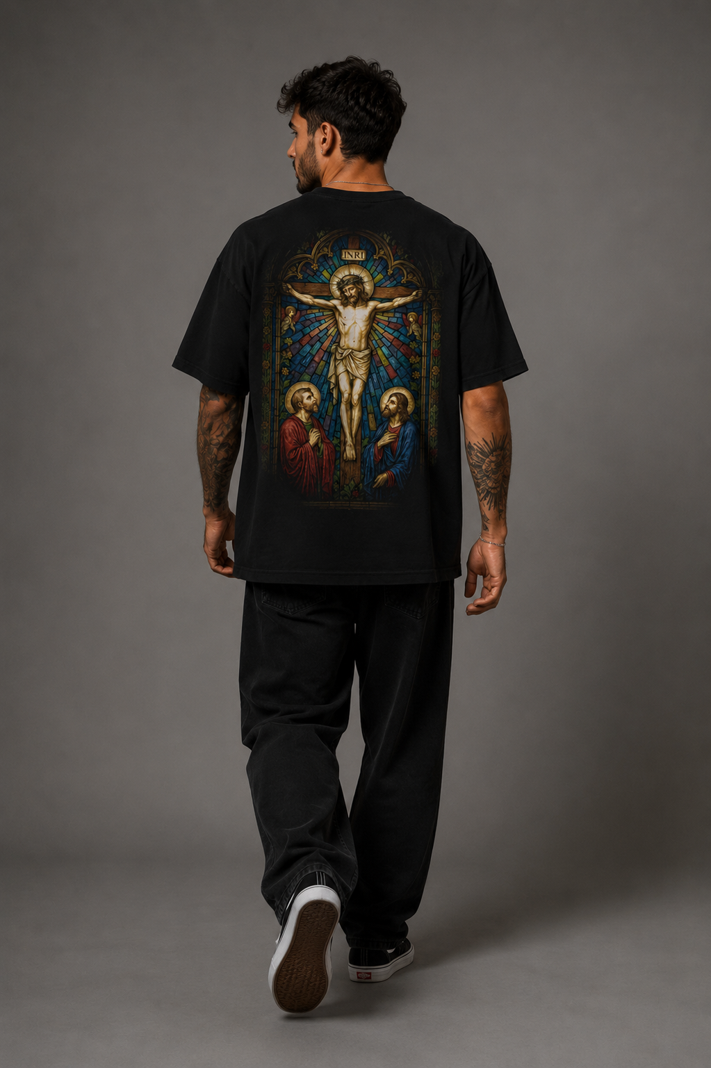 Camiseta Oversized | Jesus Crucificado Unissex
