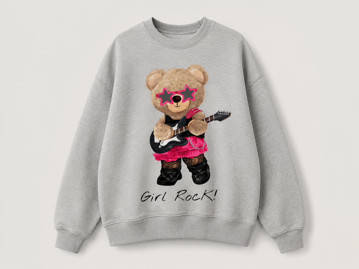 Moletom Careca | Girl Rock