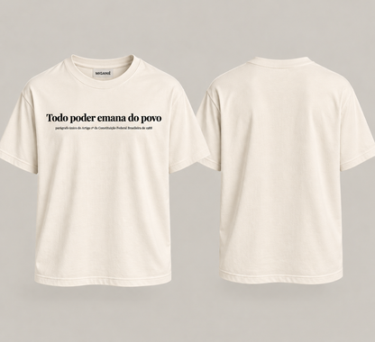 T-shirt Manifesto BR | 🇧🇷
