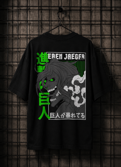 Camiseta Oversized | Attack On Titan Unissex