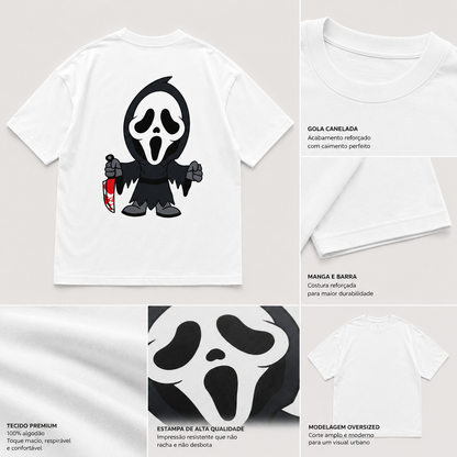 Camiseta Oversized | Pânico Unissex