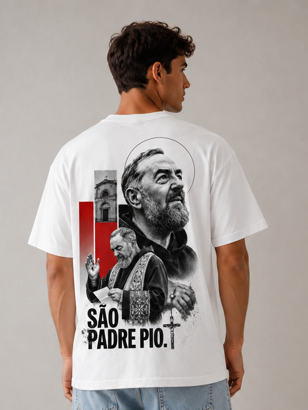 T-Shirt Unissex | São Padre Pio