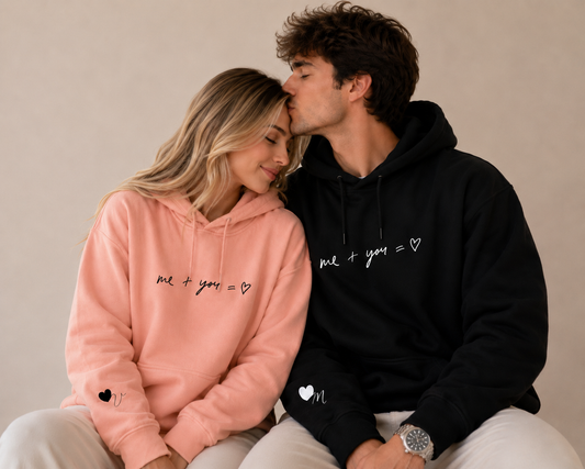 Moletom Me + You | Iniciais