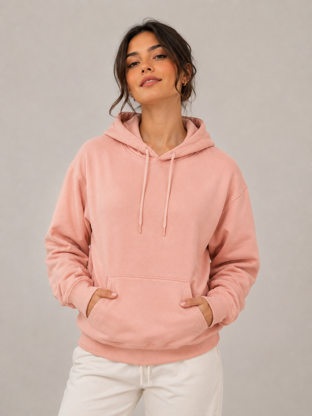 Moletom Canguru | Básico Rosa