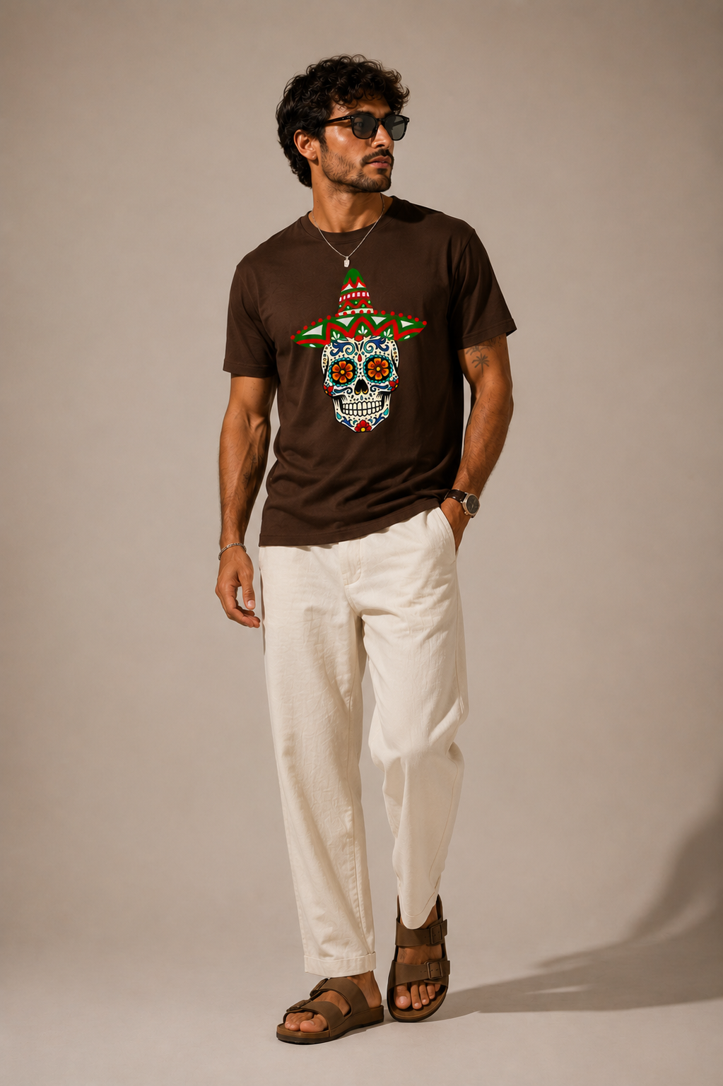 T-Shirt Premium | Caveira Mexicana