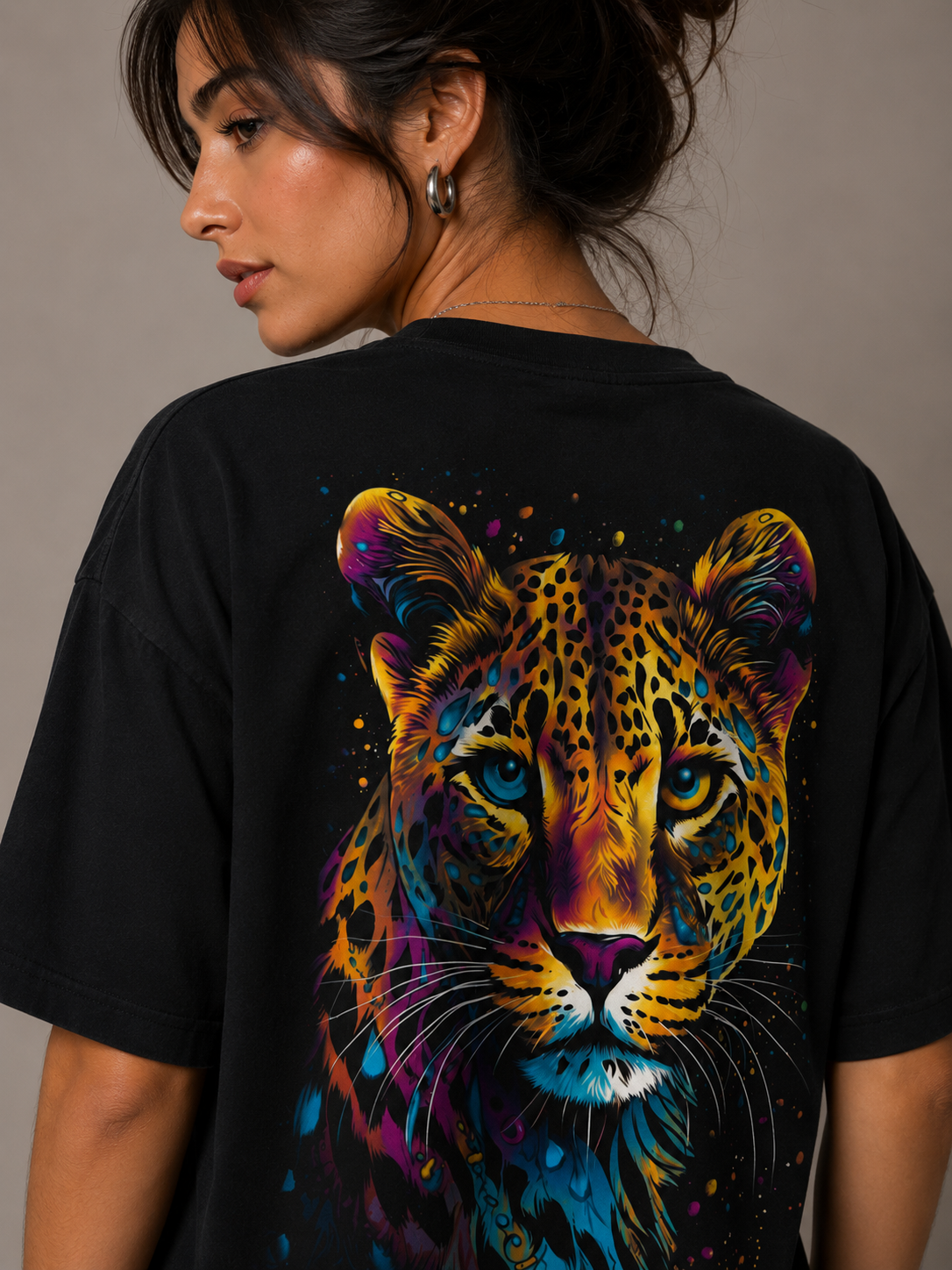 Camiseta Oversized | Onça Unissex