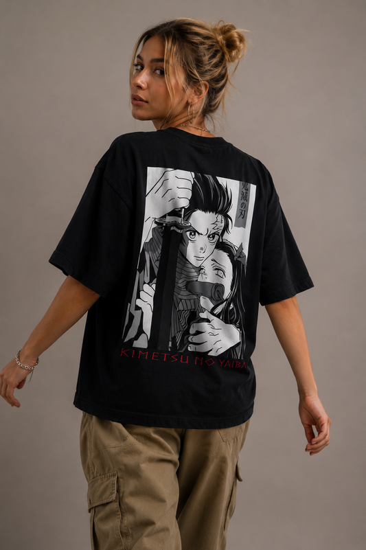 Camiseta Oversized | Demon Slayer Unissex