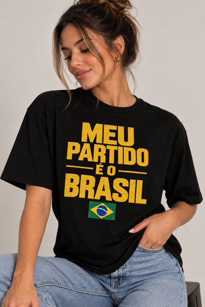 T-shirt Meu Partido | 🇧🇷