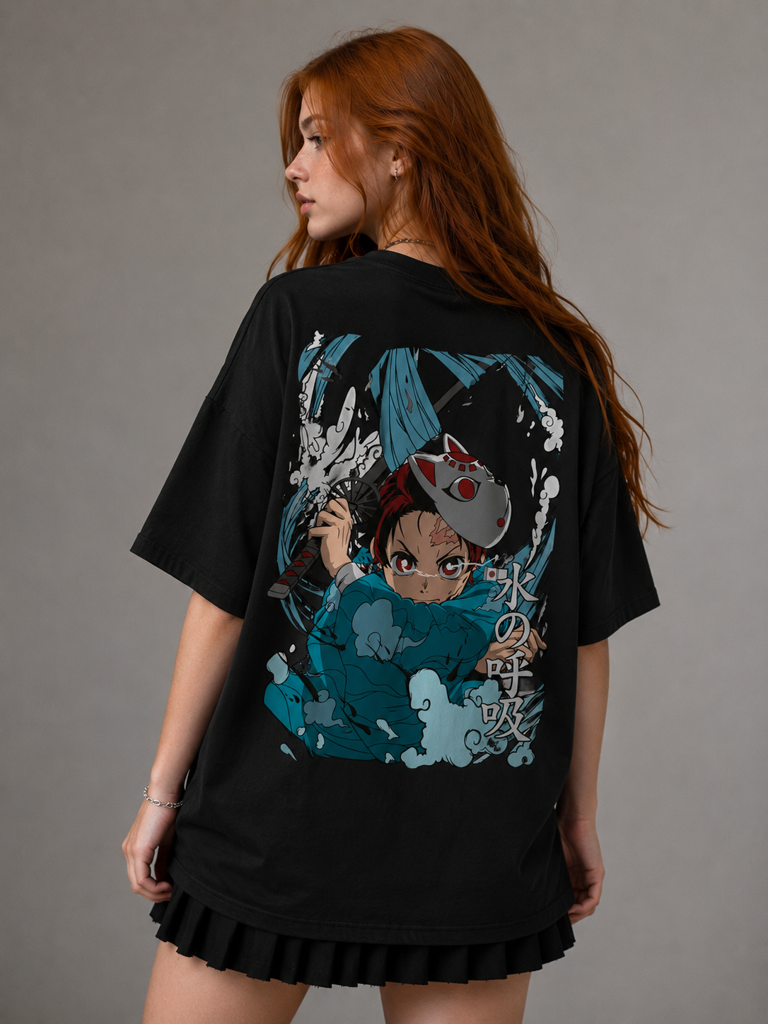 Camiseta Oversized | Demon Slayer Unissex