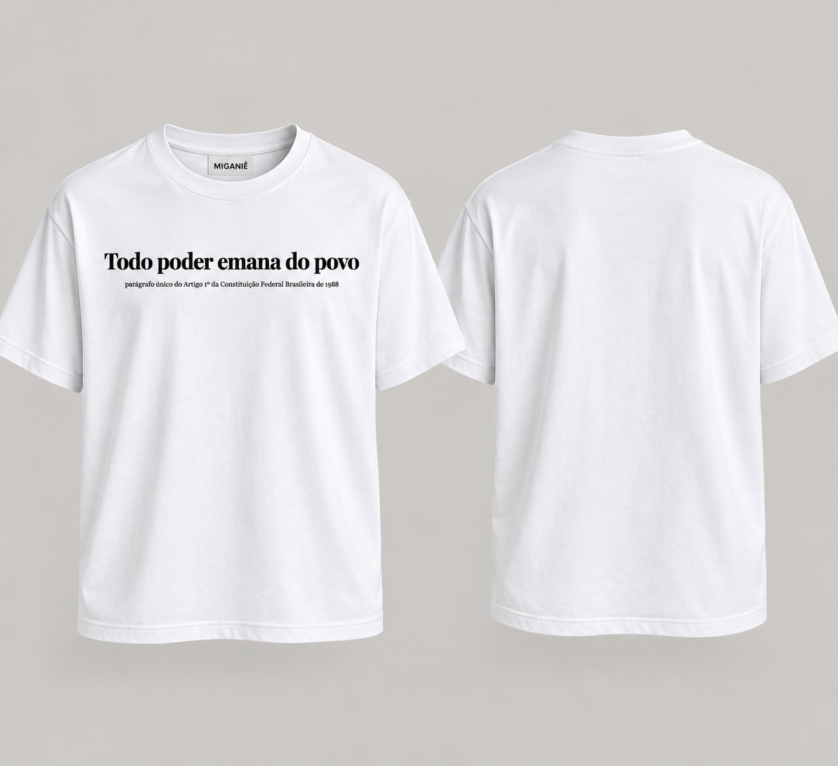 T-shirt Manifesto BR | 🇧🇷