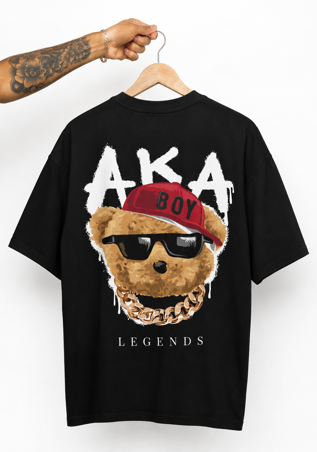 Camiseta Oversized | Bear Legends Unissex