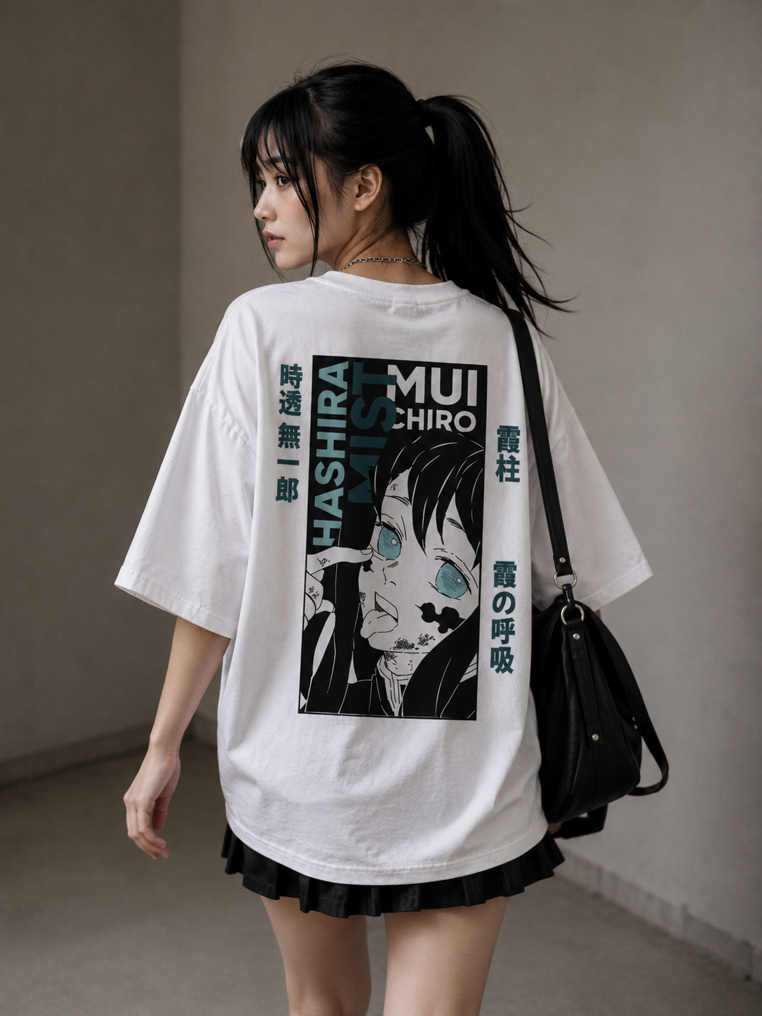 Camiseta Oversized | Muichiro Tokito Unissex
