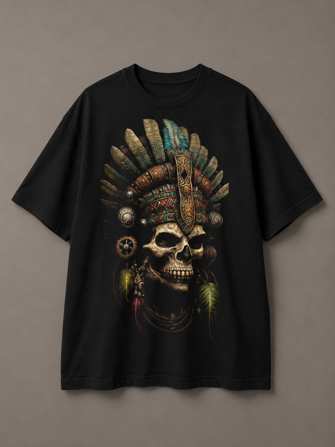 Camiseta Oversized | Caveira Apache Unissex