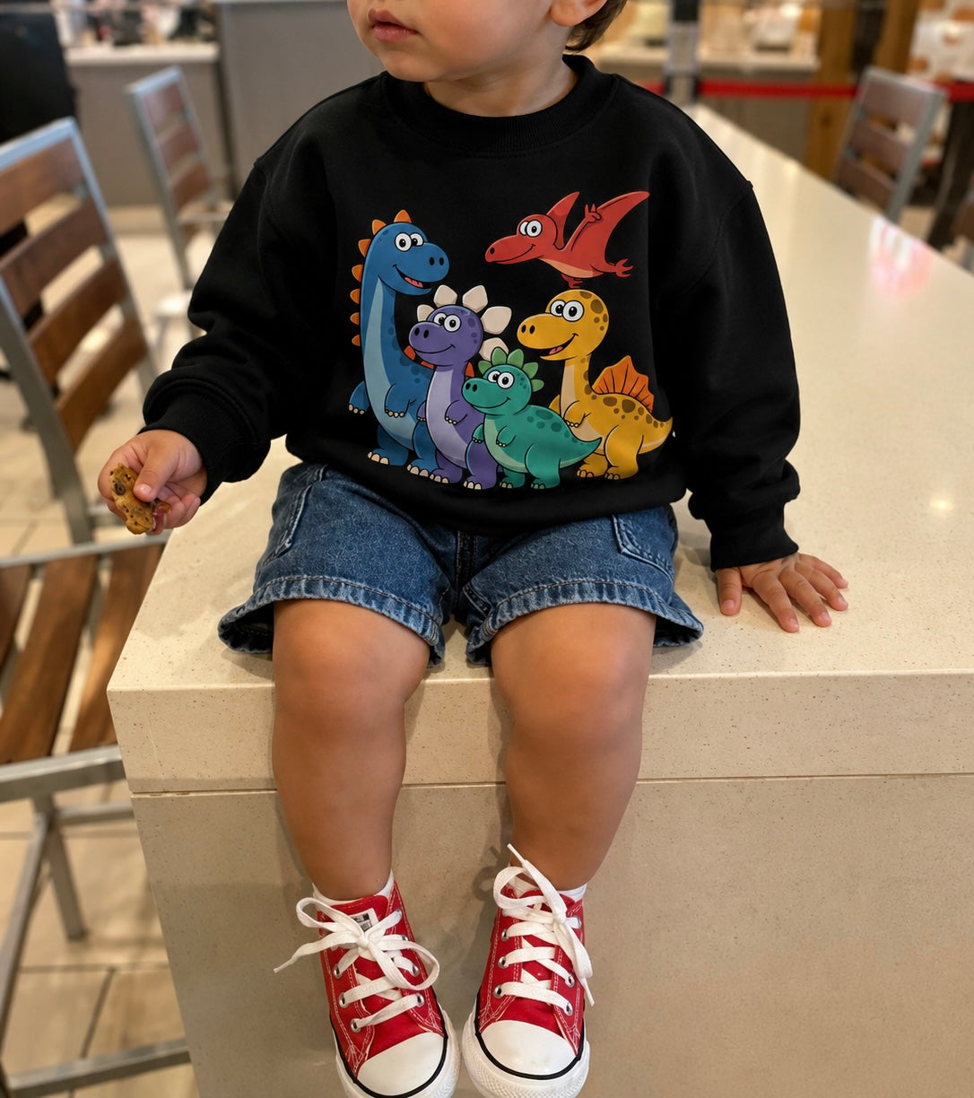 Moletom Infantil | Família Dinossauros