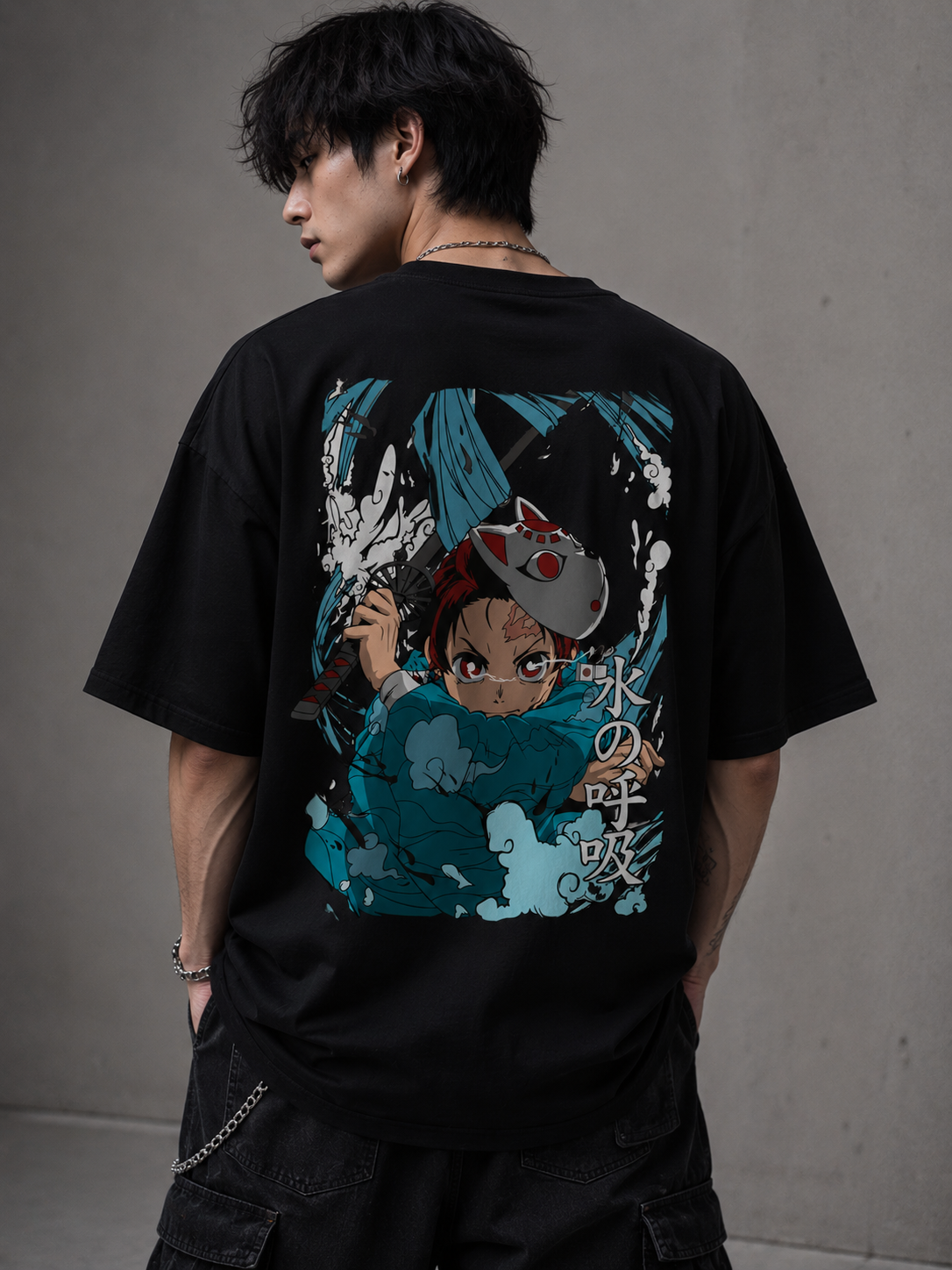 Camiseta Oversized | Demon Slayer Unissex