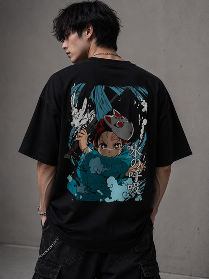 Camiseta Oversized | Demon Slayer Unissex