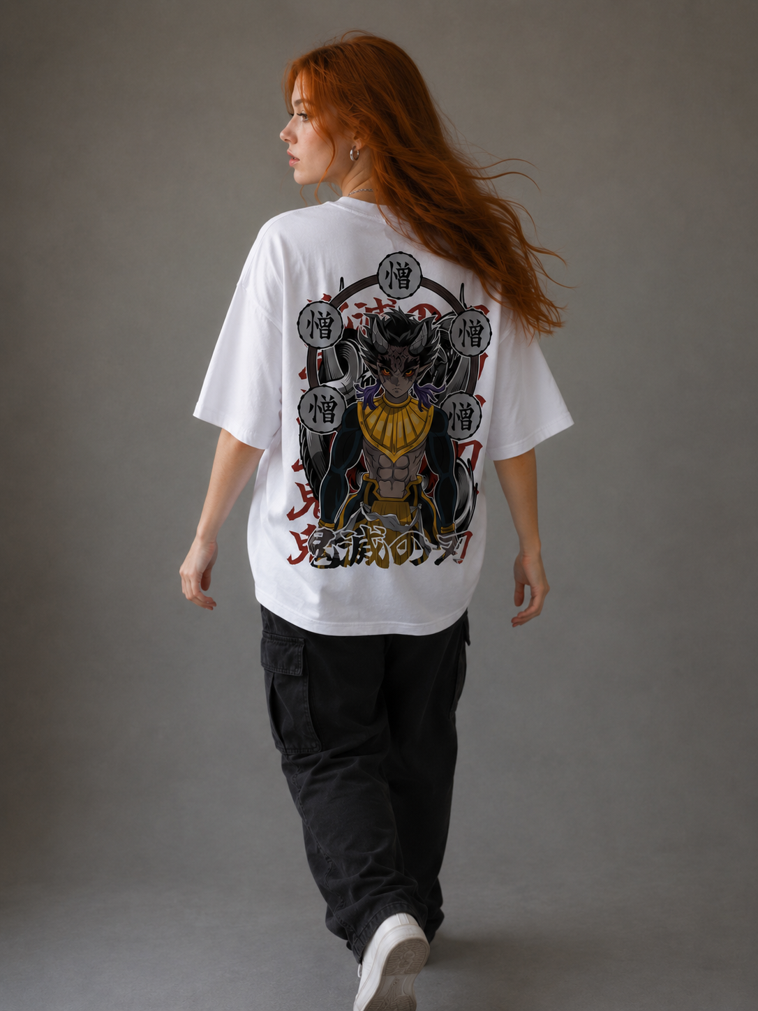 Camiseta Oversized | Demon Slayer Unissex
