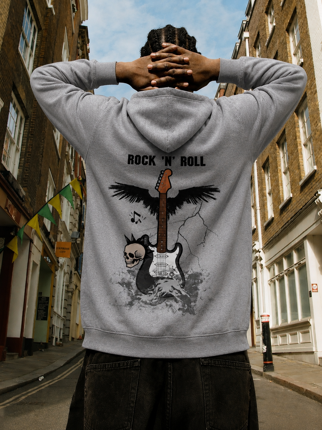 Basic Moletom | Rock 'N' Roll