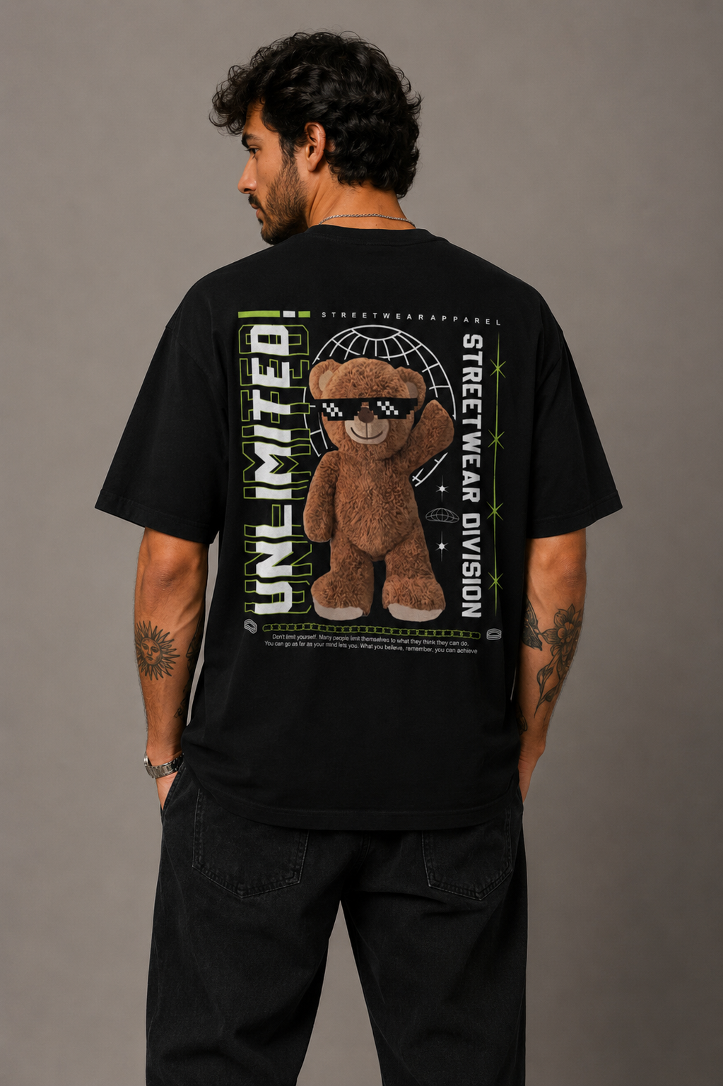 Camiseta Oversized | Bear Unlimited Unissex
