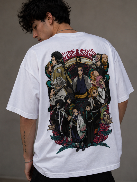 Camiseta Oversized | Demon Slayer Unissex