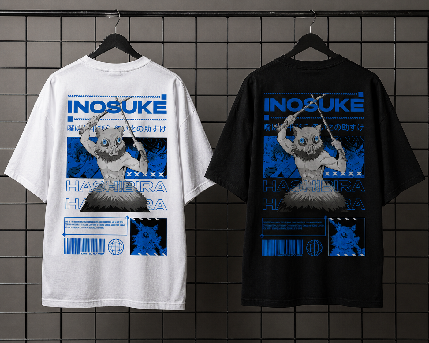 Camiseta Oversized | Demon Slayer Unissex