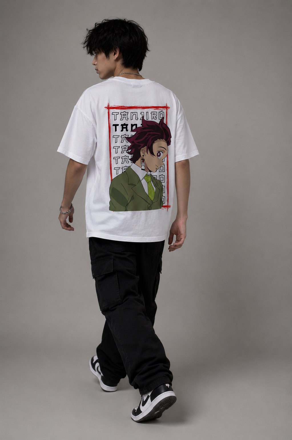 Camiseta Oversized | Tanjiro Kamado Unissex