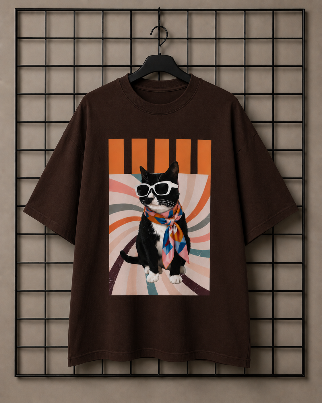 Camiseta Oversized | Cat Unissex