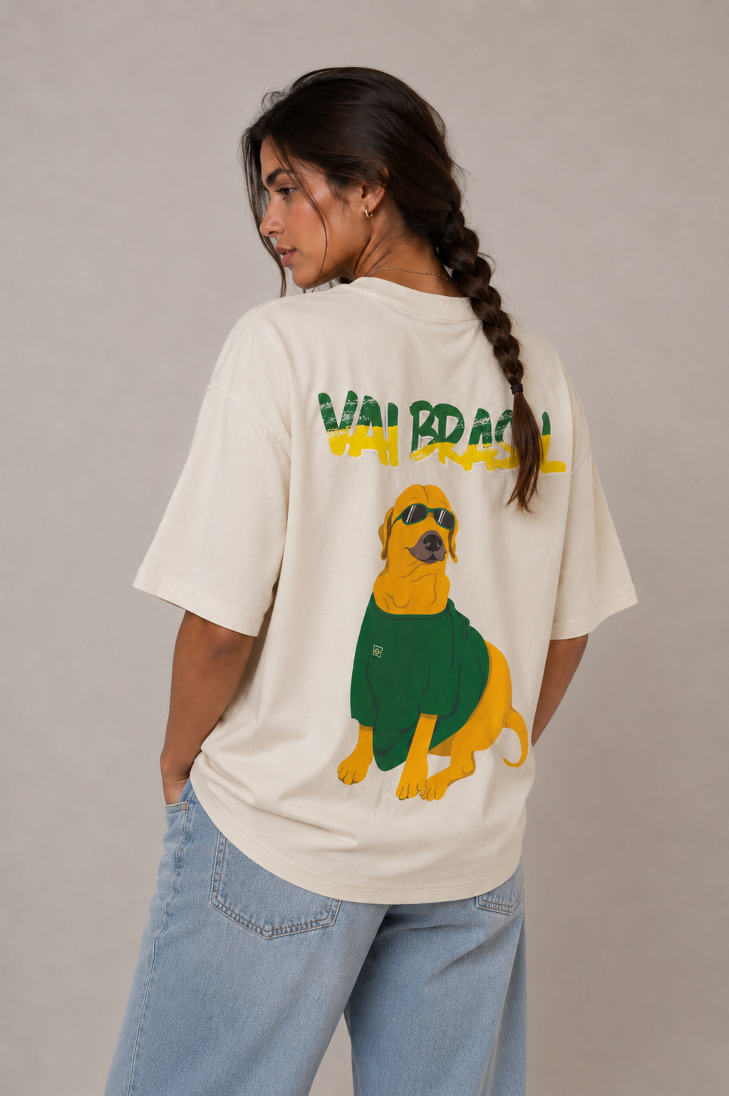 Camiseta Oversized | Caramelo Unissex