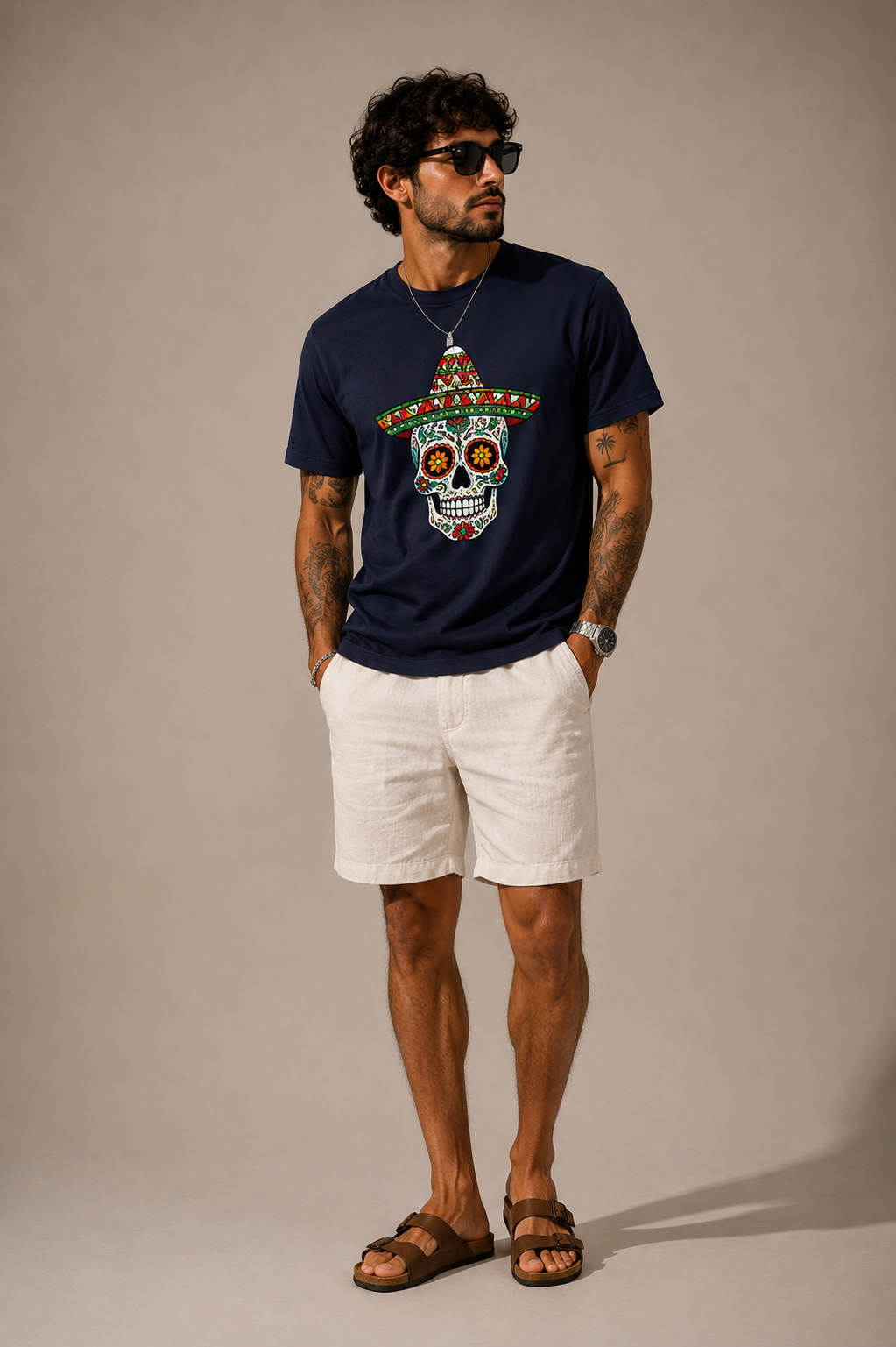 T-Shirt Premium | Caveira Mexicana