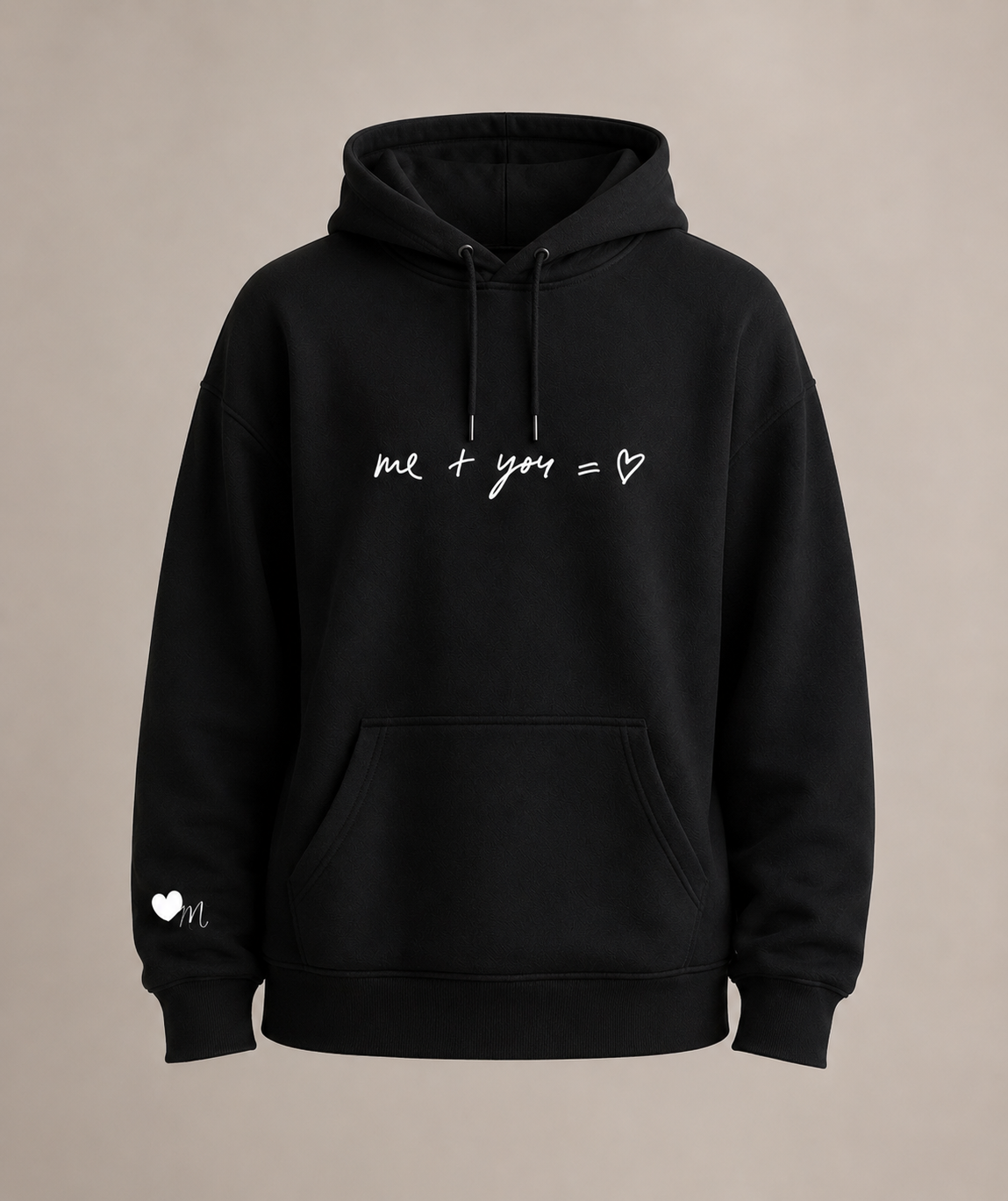 Moletom Me + You | Iniciais