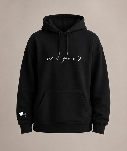 Moletom Me + You | Iniciais