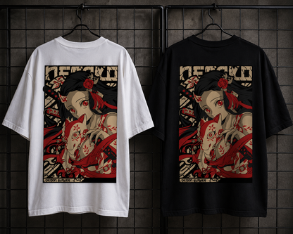 Camiseta Oversized | Demon Slayer Unissex