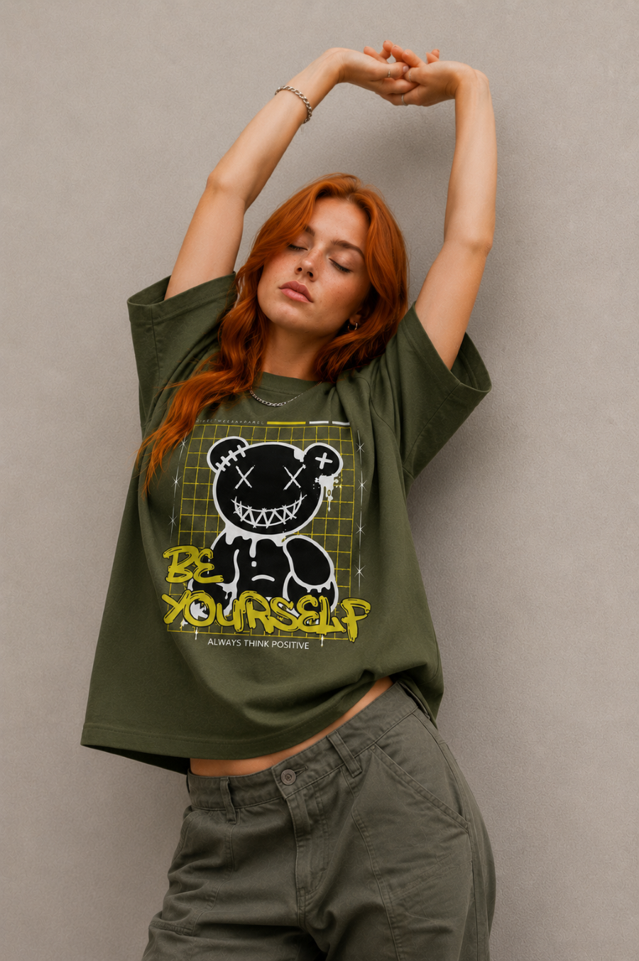 Camiseta Oversized | Be Yourself Unissex