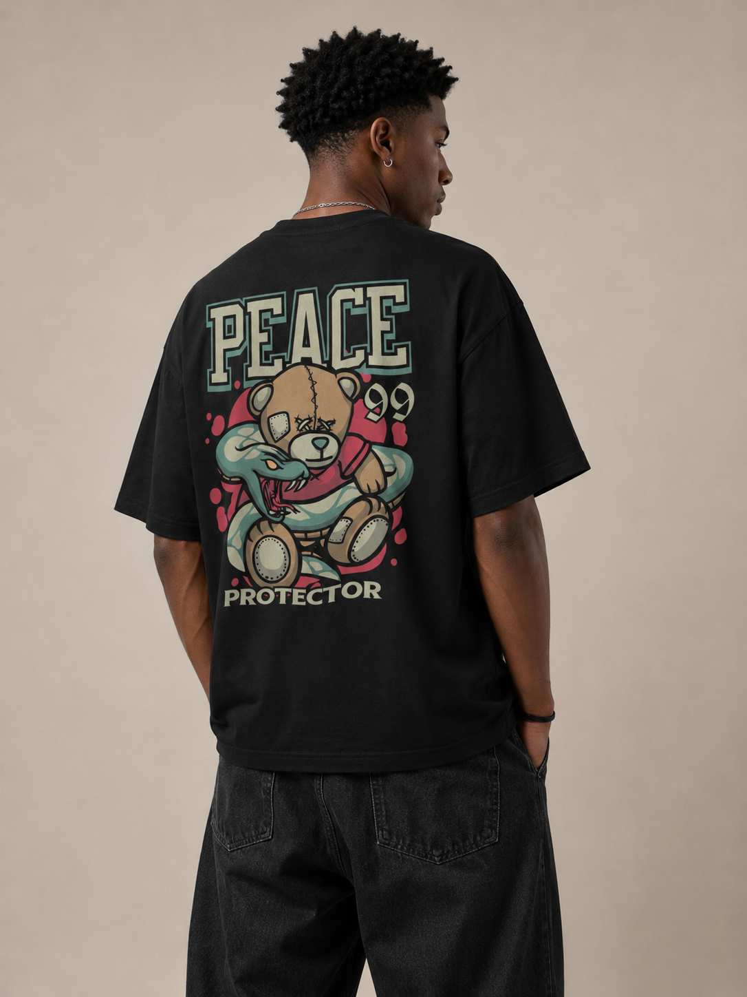 Camiseta Oversized | Protector unissex
