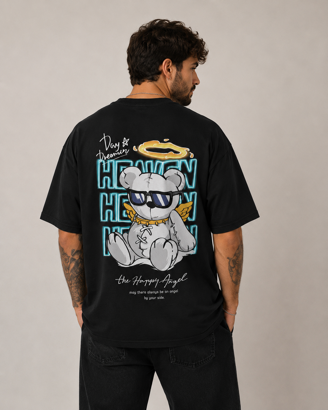 Camiseta Oversized | Bear Heaven Unissex