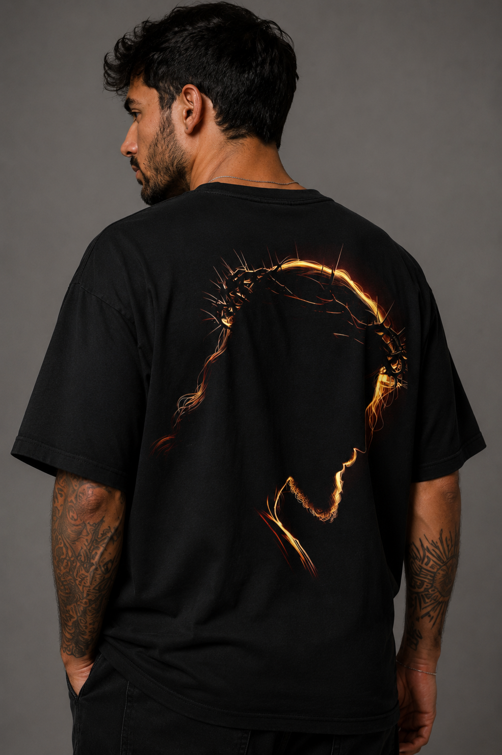 Camiseta Oversized | Jesus Cristo Unissex
