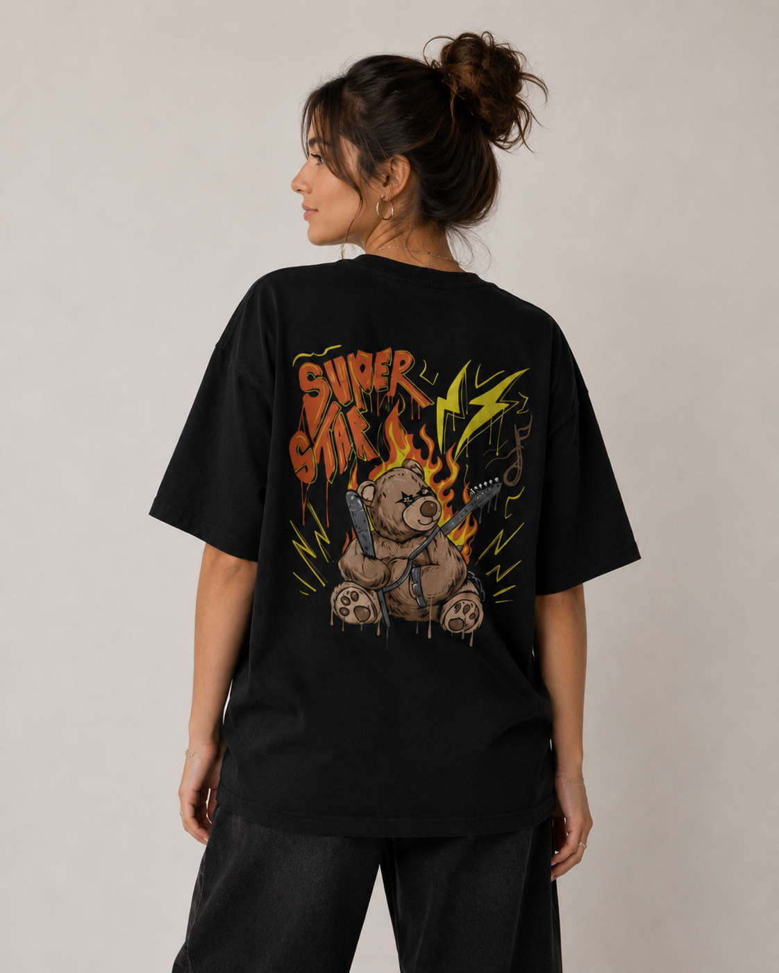 Camiseta Oversized | Bear Super Star Unissex