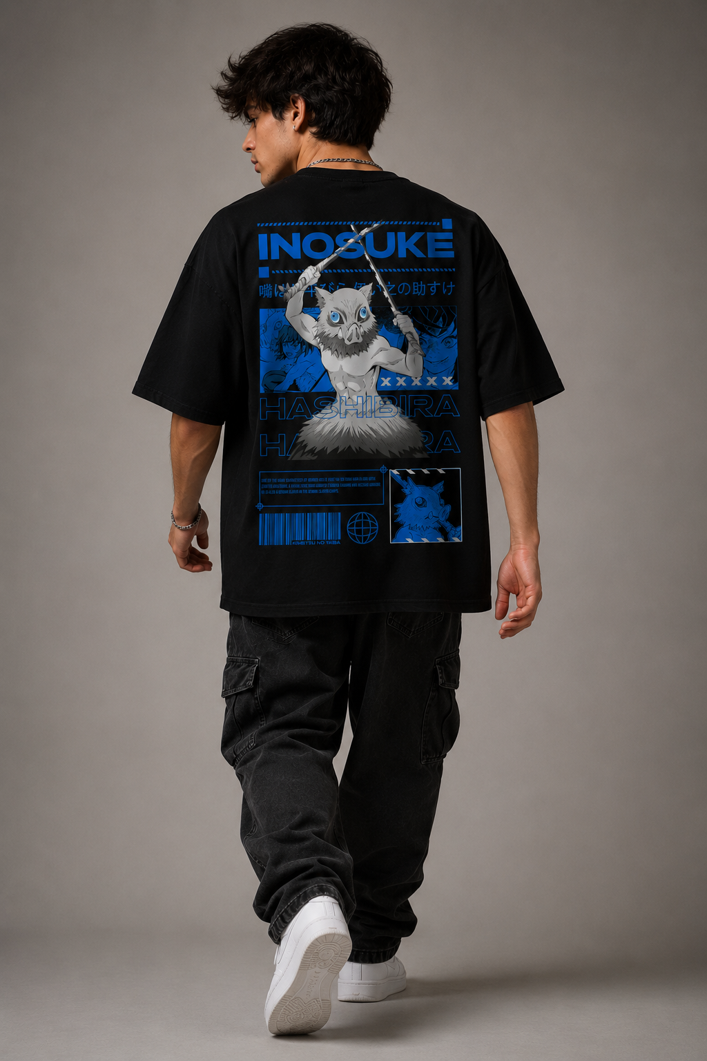 Camiseta Oversized | Demon Slayer Unissex