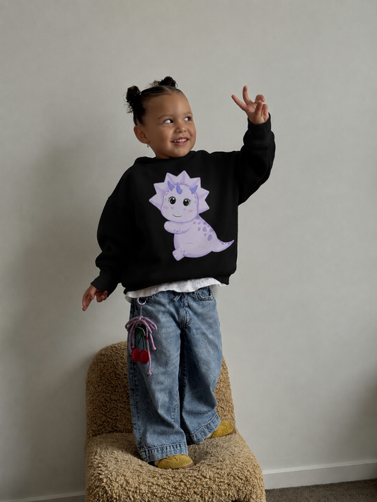 Moletom Infantil | Dinossaurinha