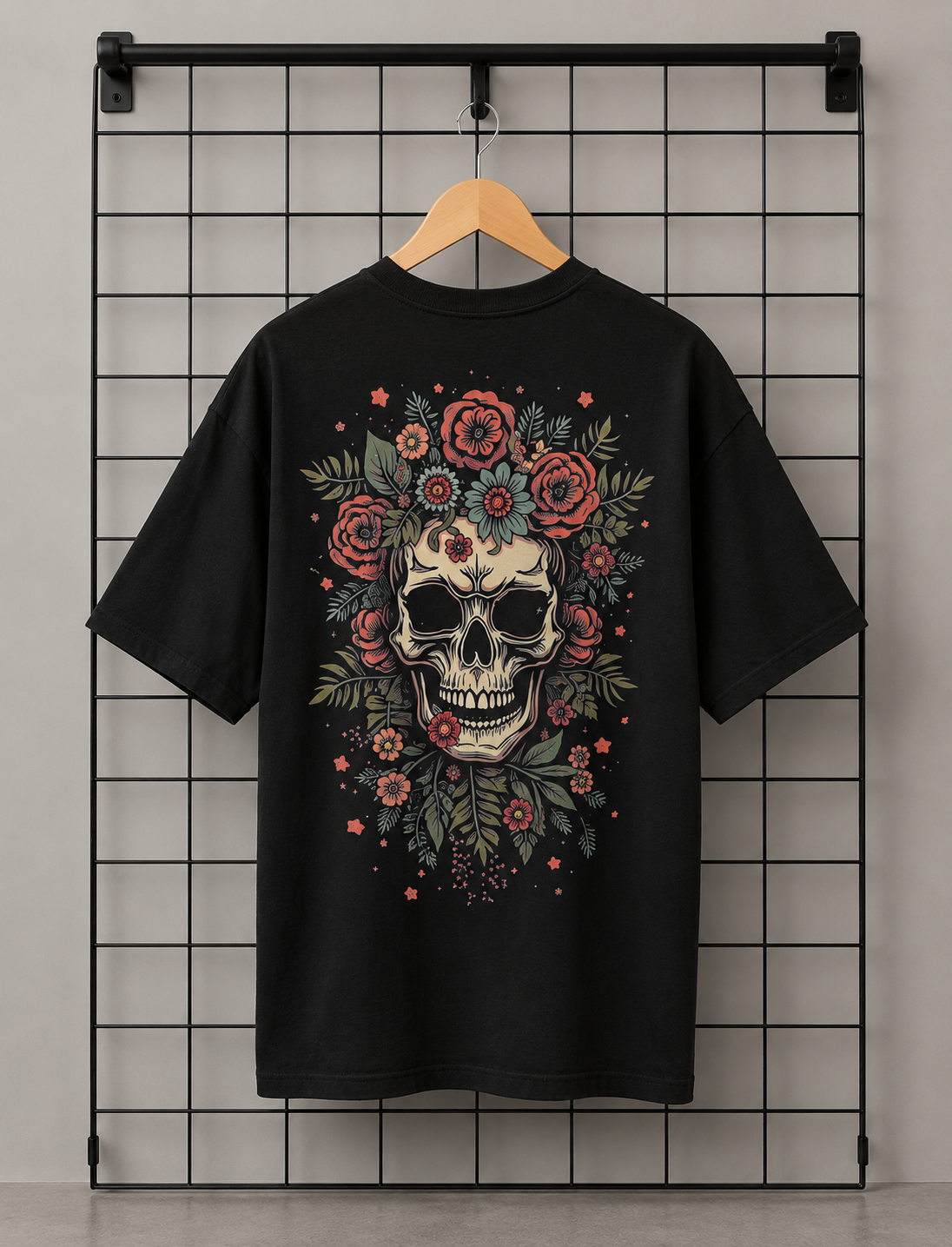 Camiseta Oversized | Caveira Mexicana Unissex