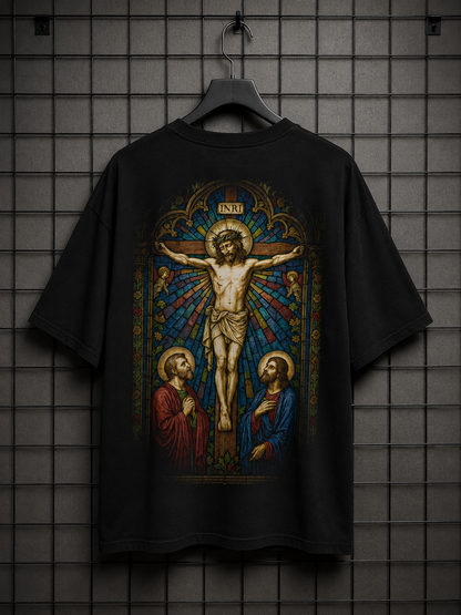 Camiseta Oversized | Jesus Crucificado Unissex