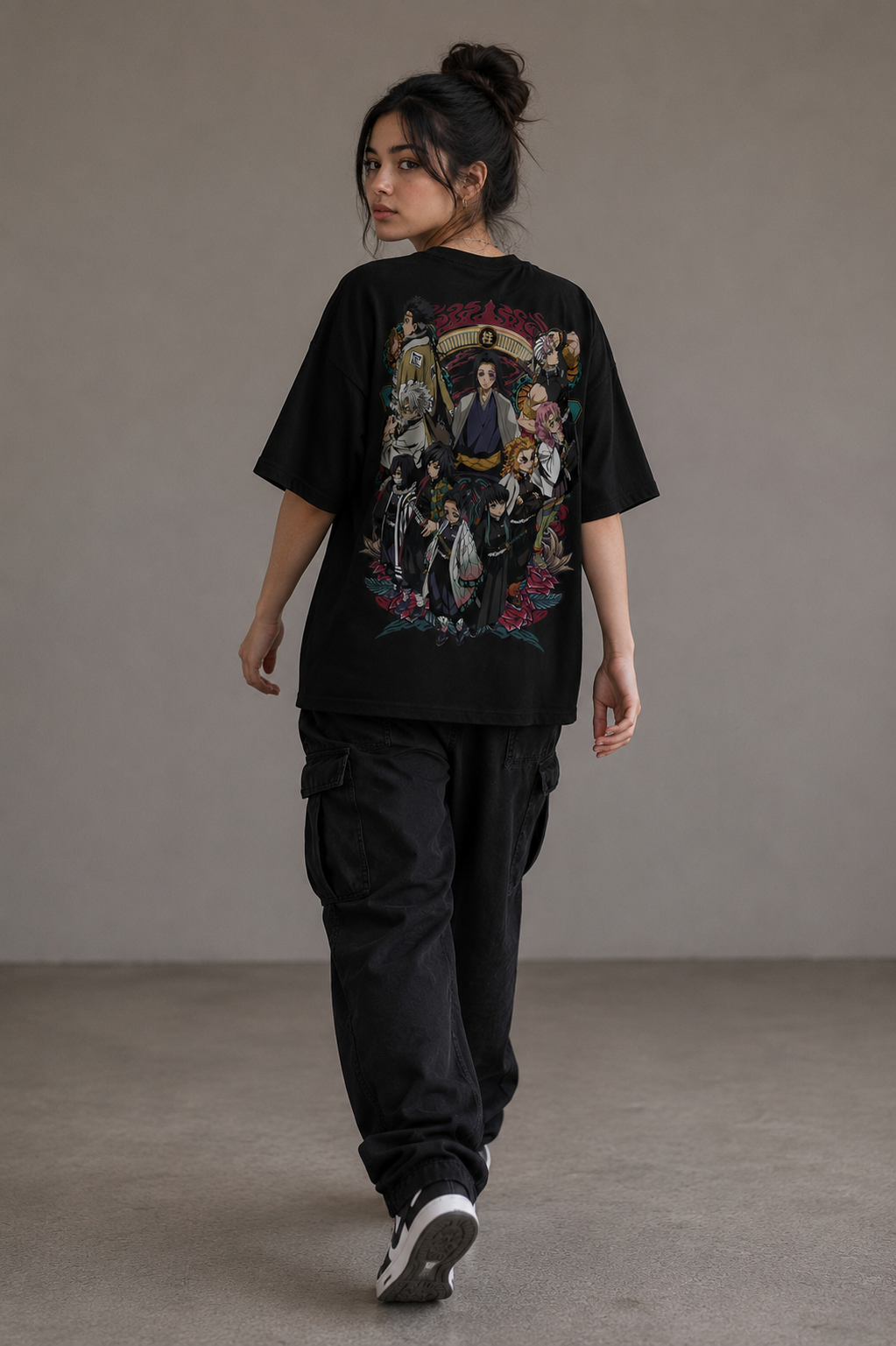 Camiseta Oversized | Demon Slayer Unissex