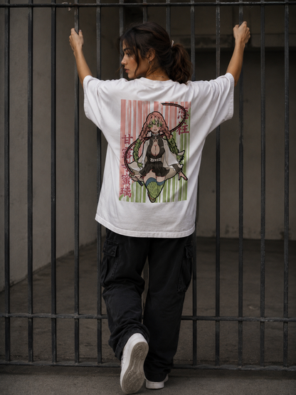 Camiseta Oversized | Mitsuri Kanroji Unissex