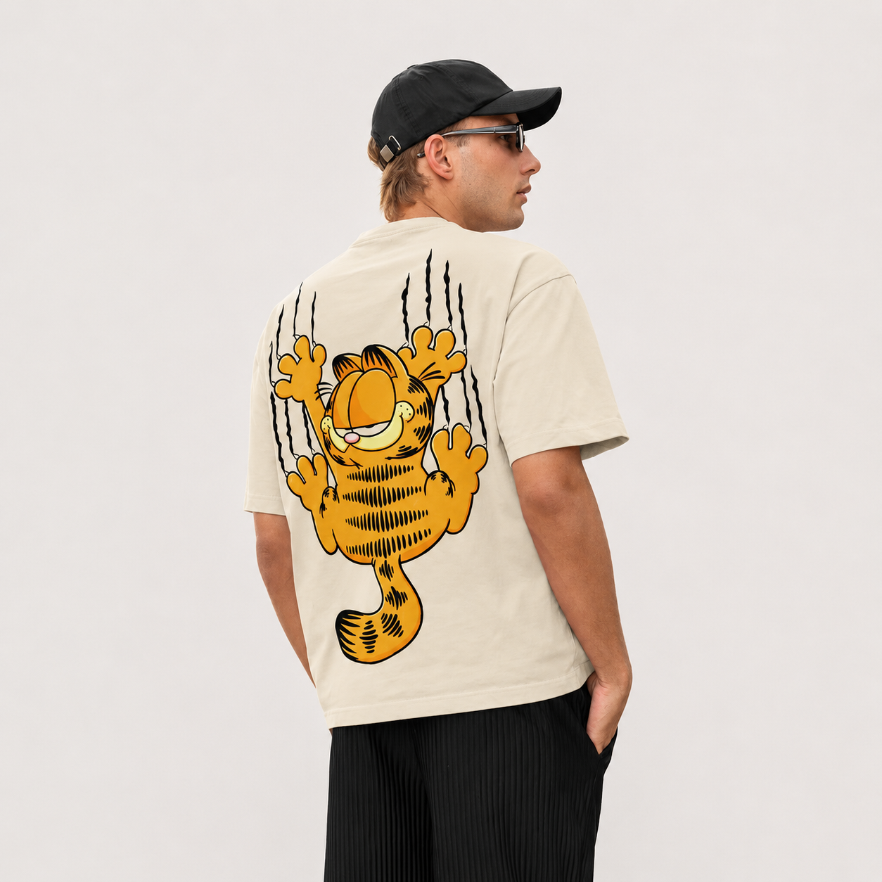 Camiseta Oversized | Garfield Unissex