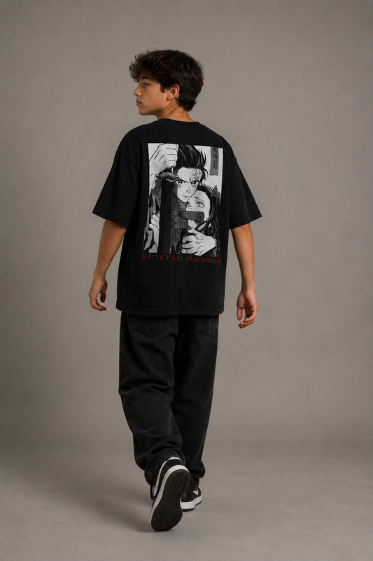 Camiseta Oversized | Demon Slayer Unissex