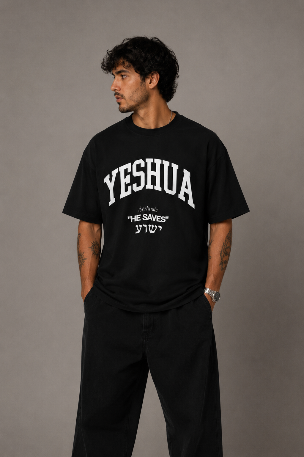 Camiseta Oversized | Yeshua Unissex