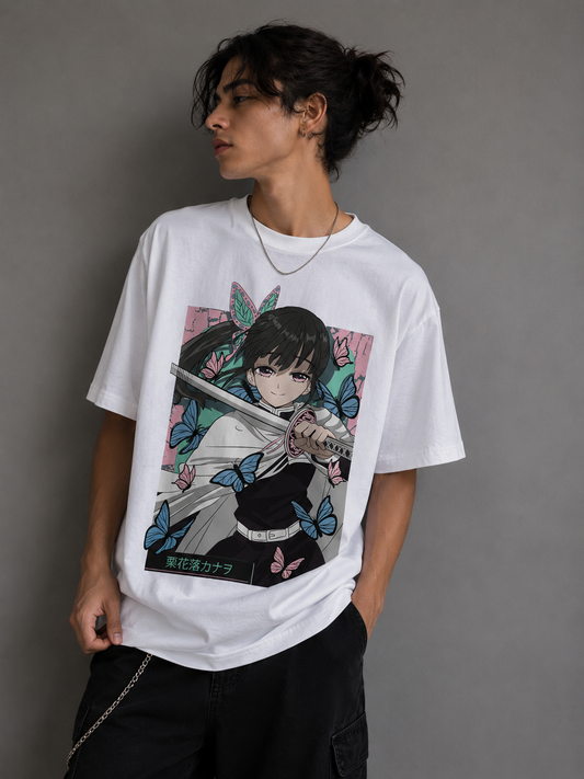 Camiseta Oversized | Kanao Tsuyuri Unissex