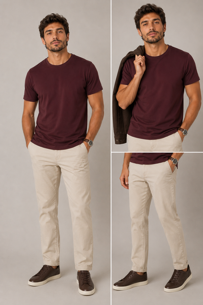 T-Shirt Basic | Marrom Escuro